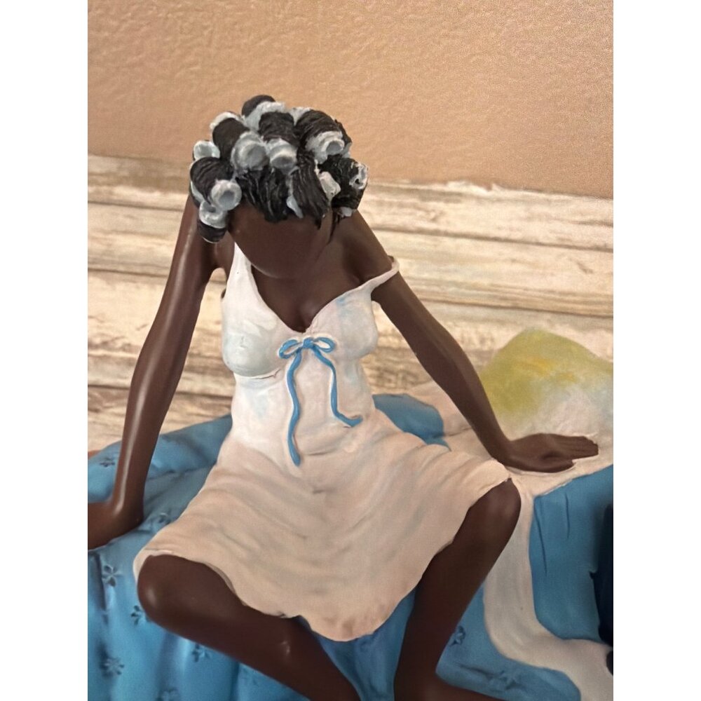 Annie Lee Sass 'n Class "Blue Monday" 1998 African American Decor - No Box - Picture 8 of 13